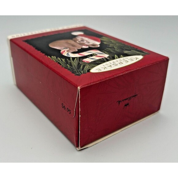 VINTAGE 1996 Hallmark Keepsake Ornament- Baby's Fifth 5th Christmas- Koala Bear - Picture 11 of 11